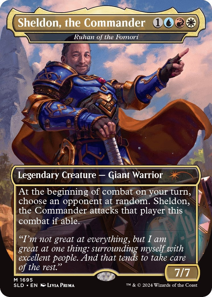 Sheldon, the Commander - Ruhan of the Fomori (1695) (SLD)