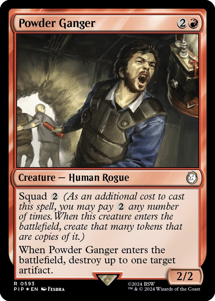 Powder Ganger (Surge Foil) (593) (PIP)