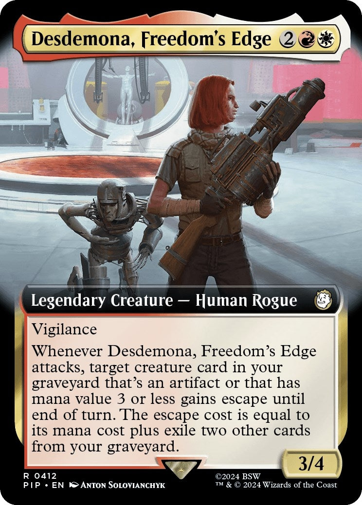 Desdemona, Freedom's Edge (Extended Art) (412) (PIP)