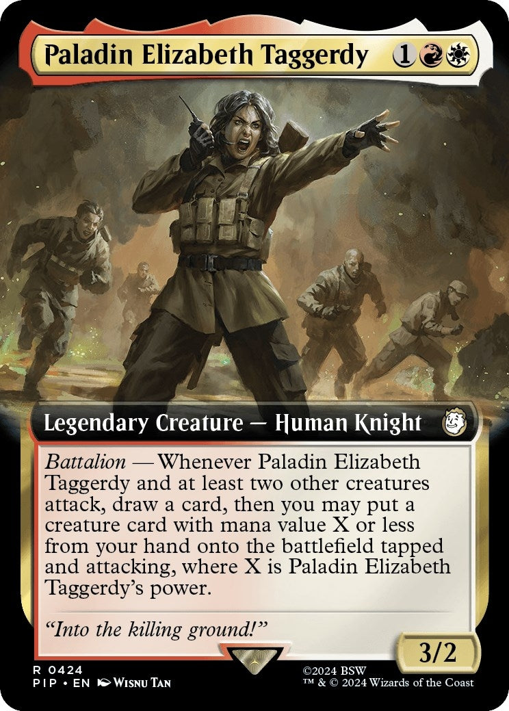 Paladin Elizabeth Taggerdy (Extended Art) (424) (PIP)