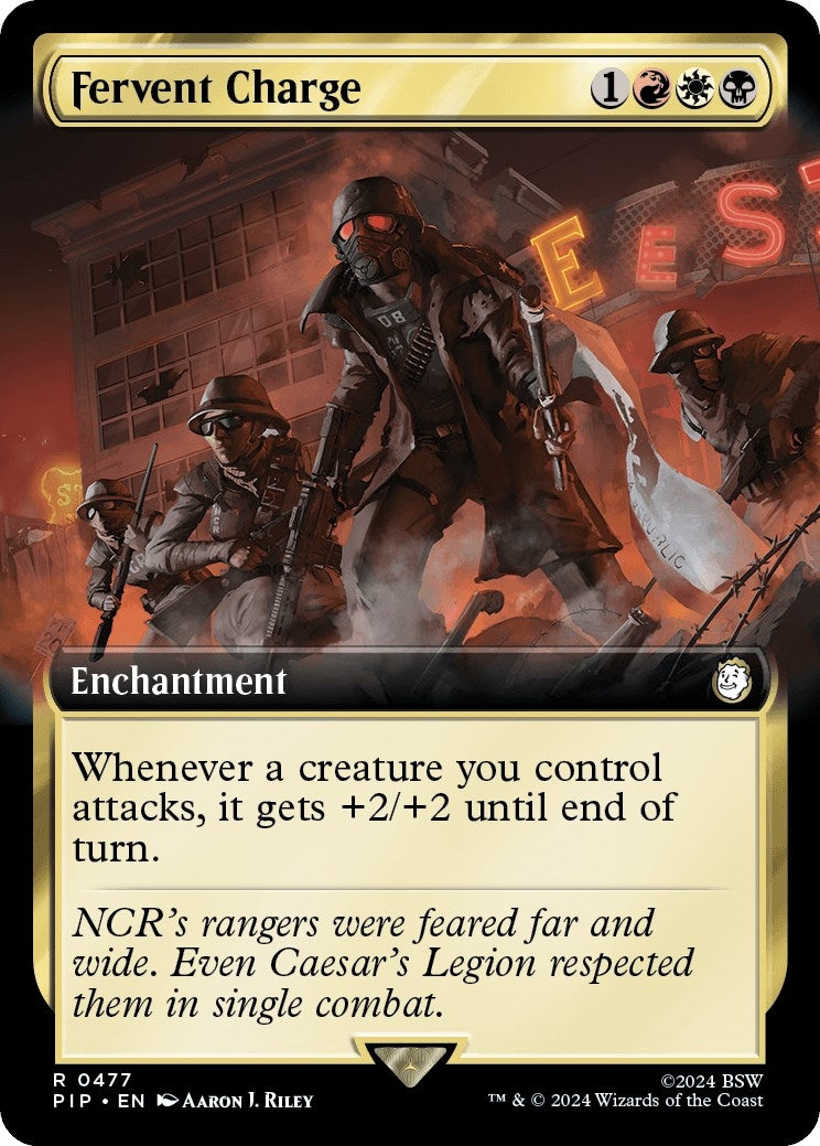 Fervent Charge (Extended Art) (477) (PIP)