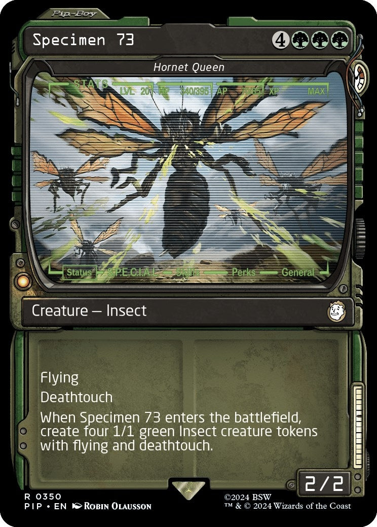 Specimen 73 - Hornet Queen (Showcase) (350) (PIP)