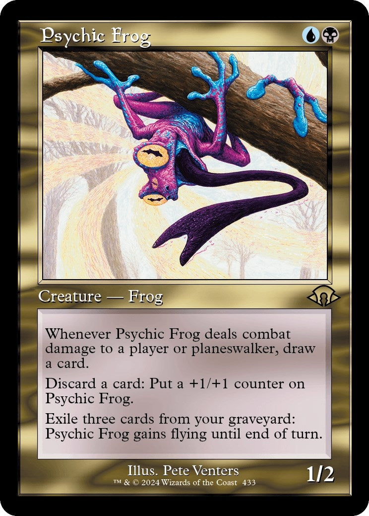 Psychic Frog (Retro Frame) (433) (MH3)