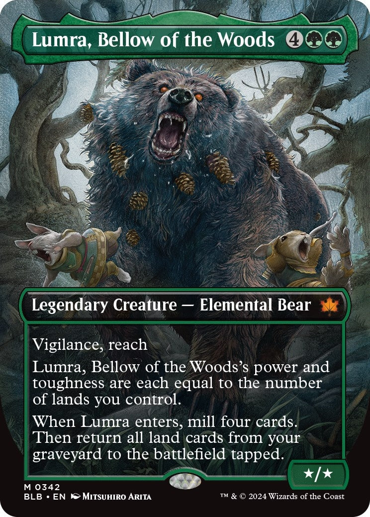 Lumra, Bellow of the Woods (Borderless) (0342) (342) (BLB)