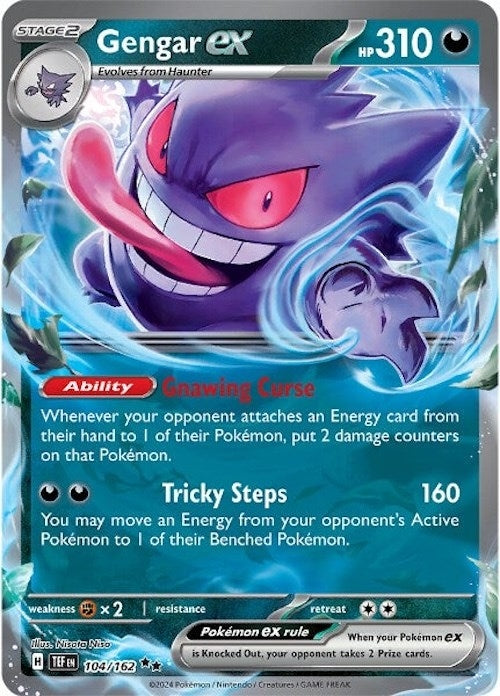 Gengar ex (104/162) (TEF)
