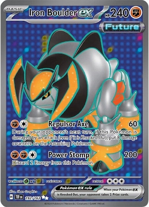 Iron Boulder ex (192/162) (TEF)