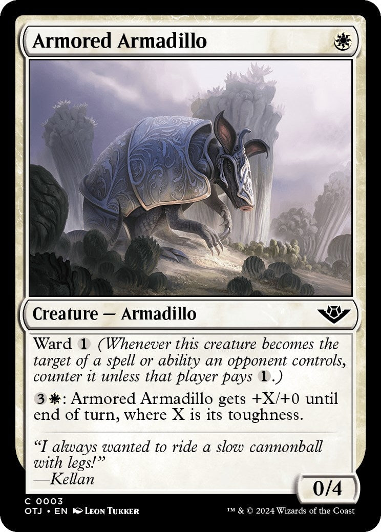 Armored Armadillo (3) (OTJ)