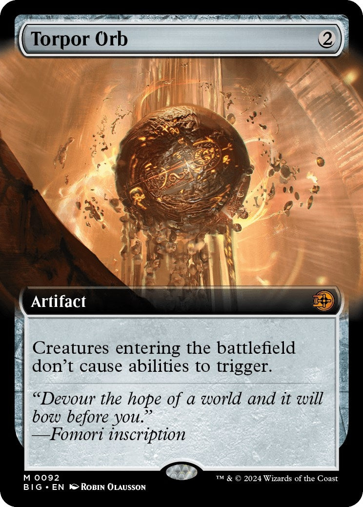Torpor Orb (Extended Art) (92) (BIG)