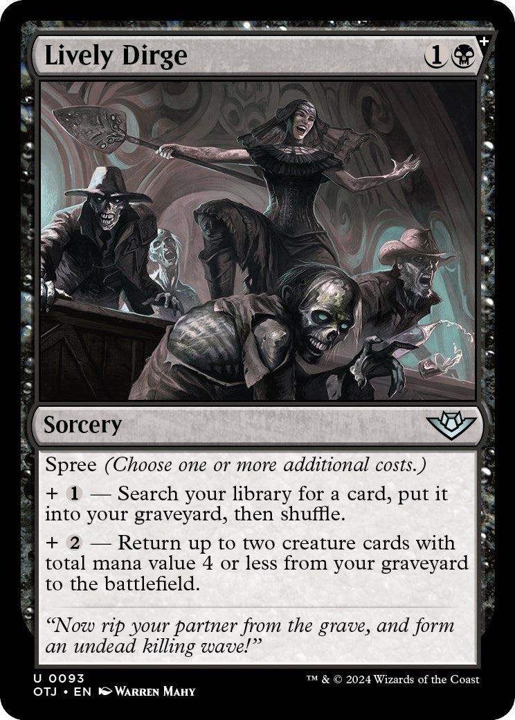 Lively Dirge (93) (OTJ)