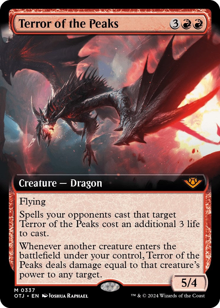 Terror of the Peaks (Extended Art) (337) (OTJ)