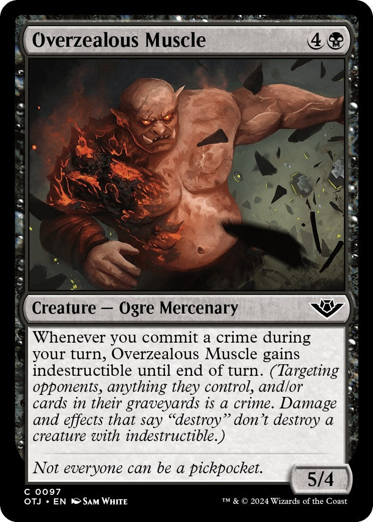 Overzealous Muscle (97) (OTJ)