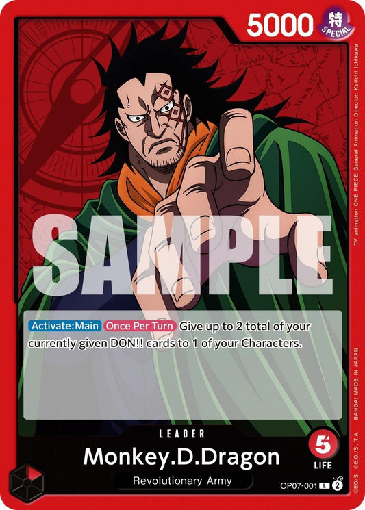 Monkey.D.Dragon (001) (OP07-001) (OP07)