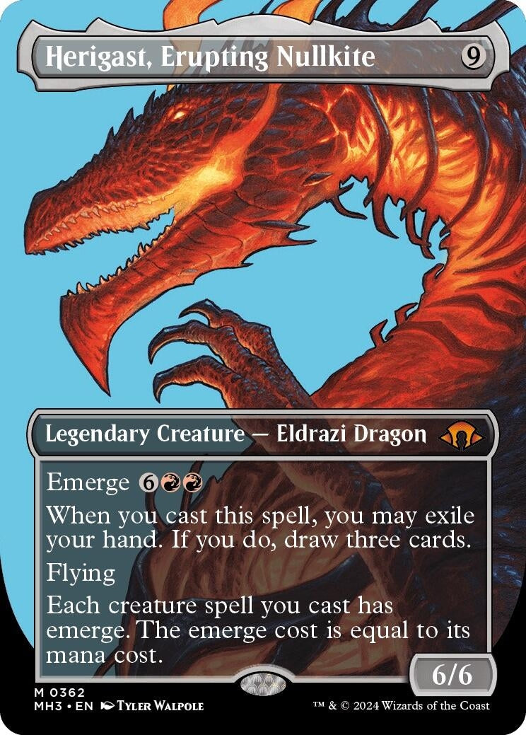 Herigast, Erupting Nullkite (Borderless) (362) (MH3)