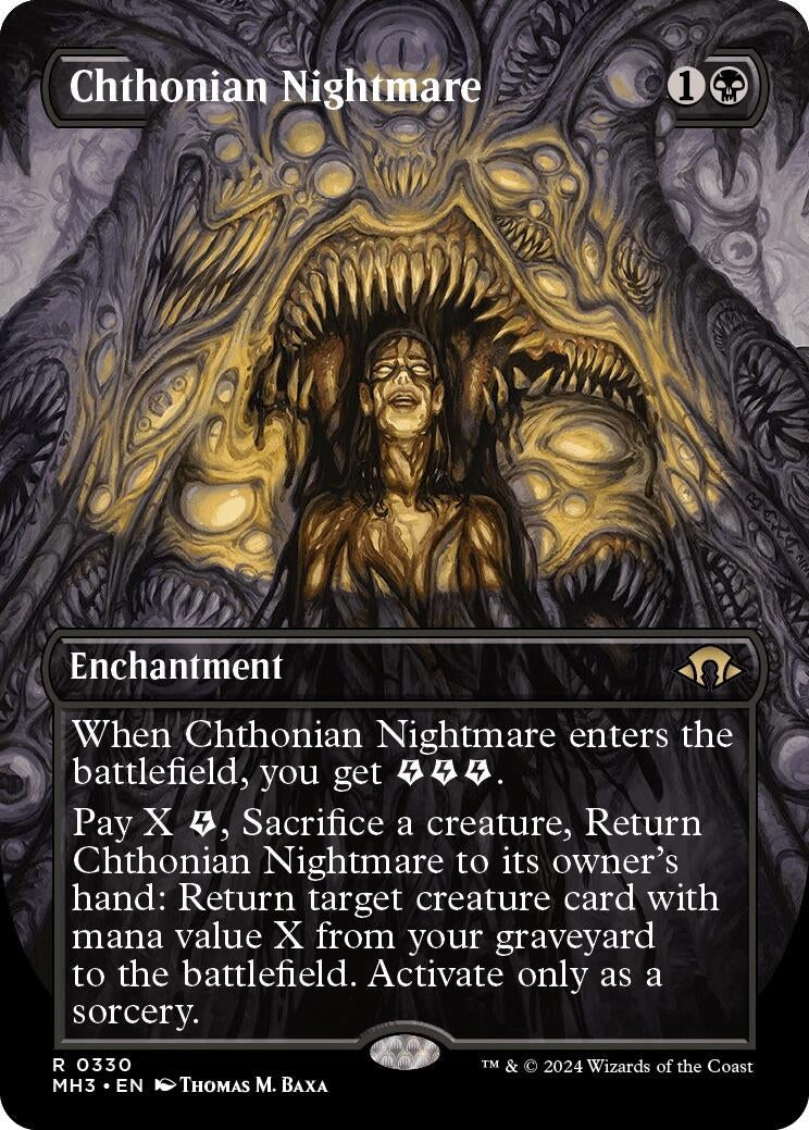 Chthonian Nightmare (Borderless) (330) (MH3)