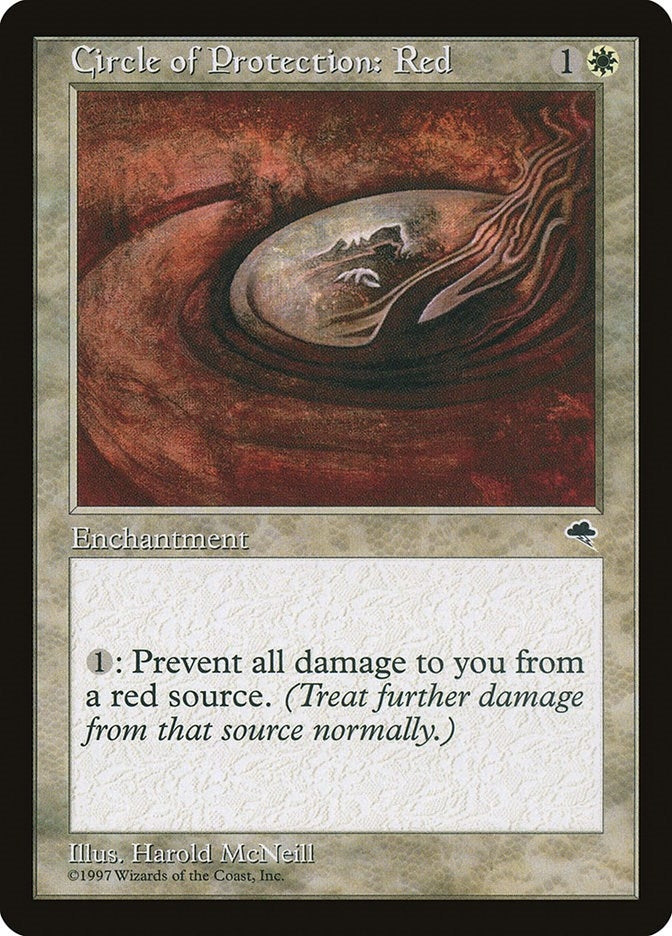 Circle of Protection: Red (11) (TMP)