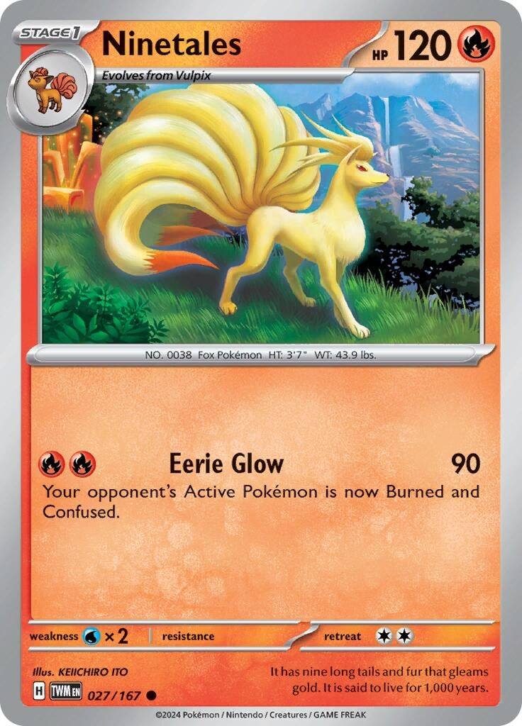 Ninetales (027/167) (TWM)