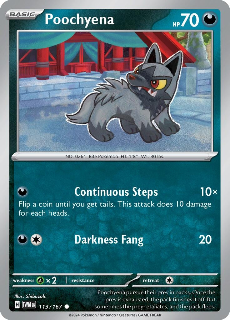 Poochyena (113/167) (TWM)