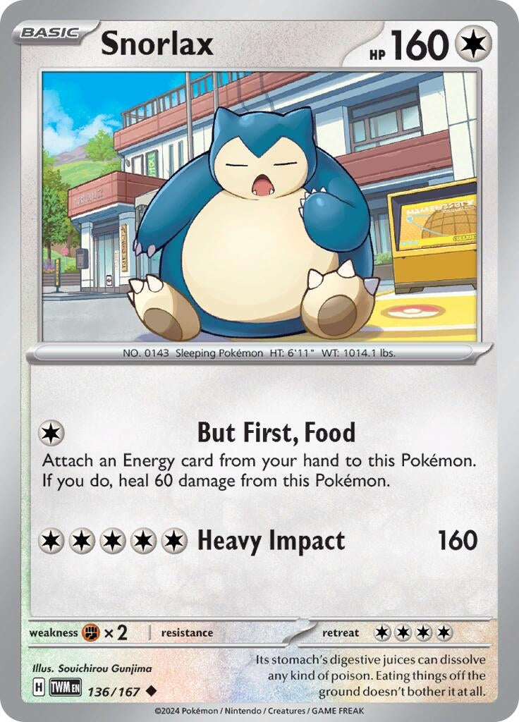 Snorlax (136/167) (TWM)