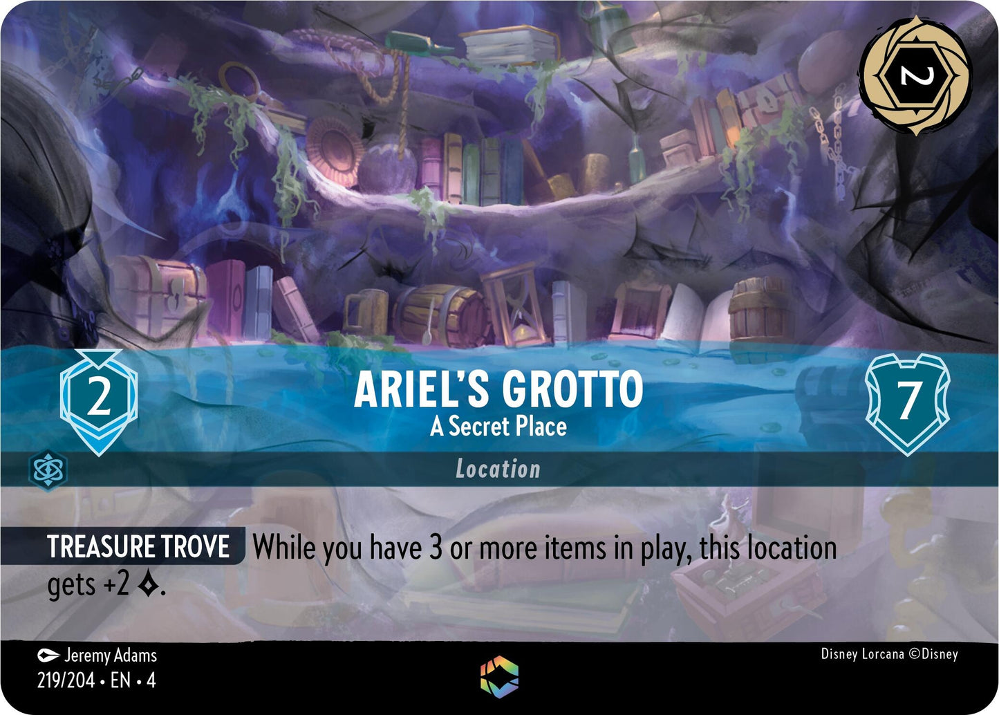 Ariel's Grotto - A Secret Place (Enchanted) (219/204) (4)