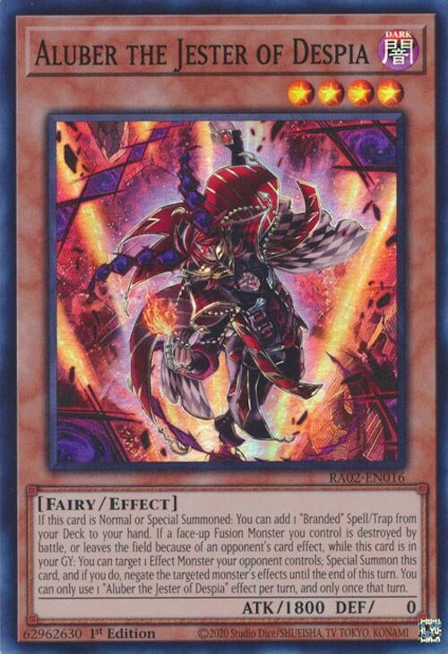 Aluber the Jester of Despia (RA02-EN016) (RA02)