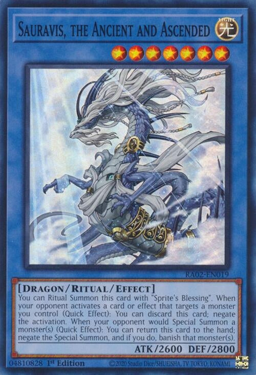 Sauravis, the Ancient and Ascended (RA02-EN019) (RA02)