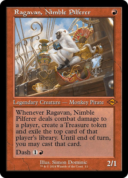 Ragavan, Nimble Pilferer (Retro Frame) (11) (Modern Horizons 2) (MH2)