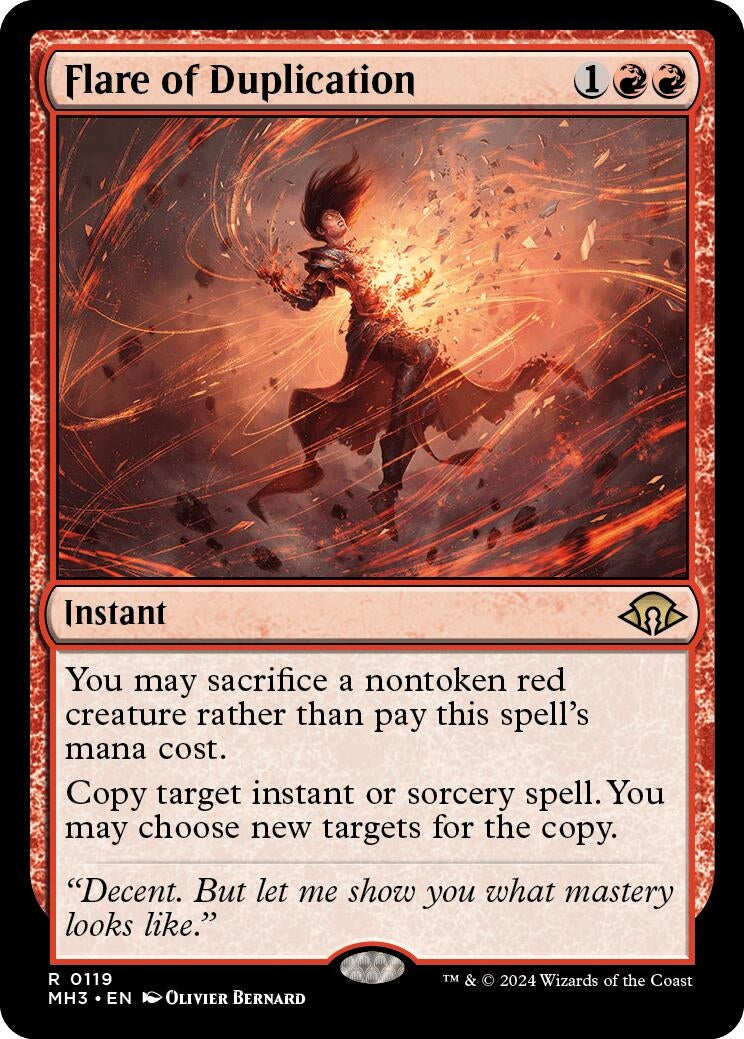 Flare of Duplication (119) (Modern Horizons 3) (MH3)