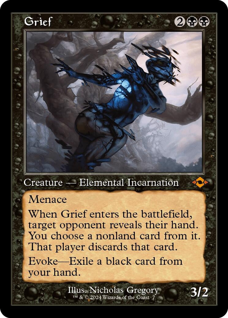 Grief (Retro Frame) (7) (MH2)