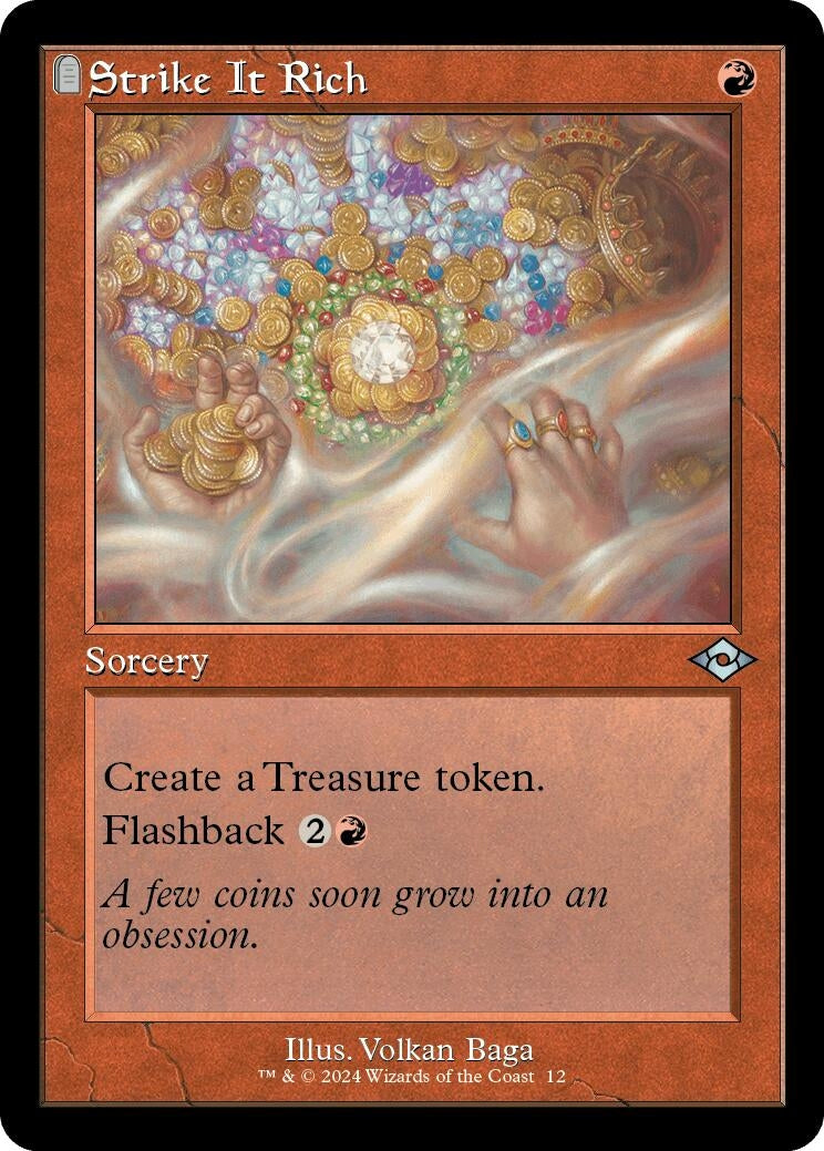 Strike It Rich (Retro Frame) (12) (MH2)