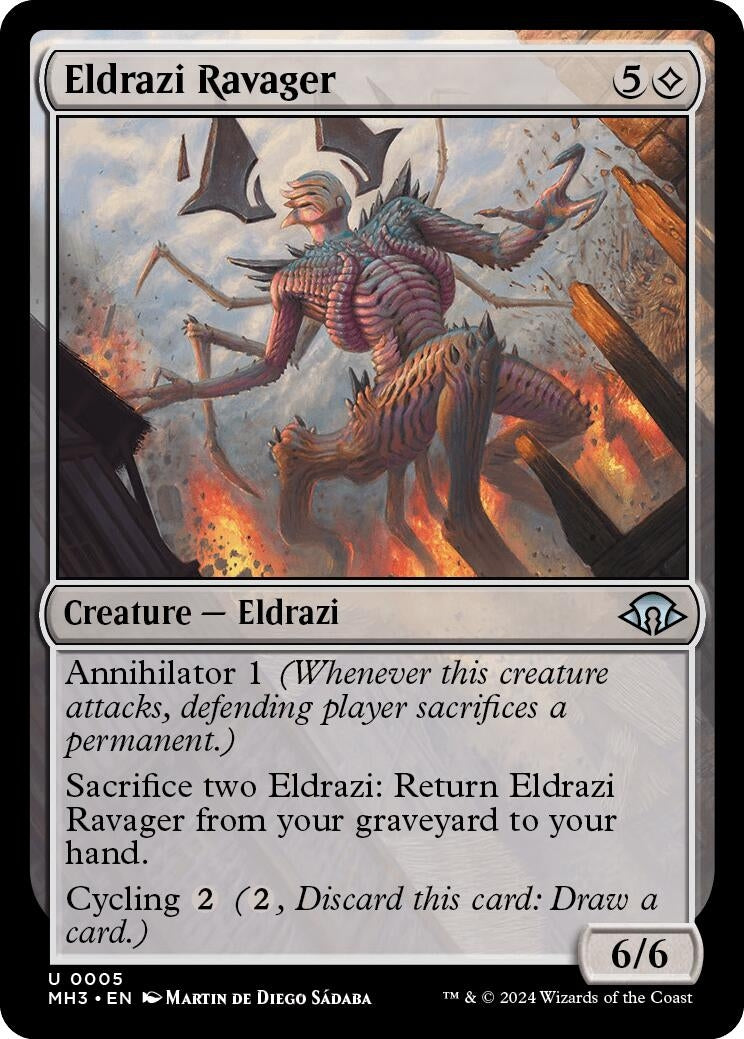 Eldrazi Ravager (5) (MH3)