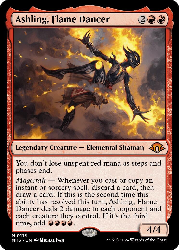 Ashling, Flame Dancer (115) (MH3)