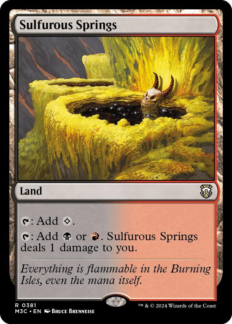 Sulfurous Springs (381) (M3C)