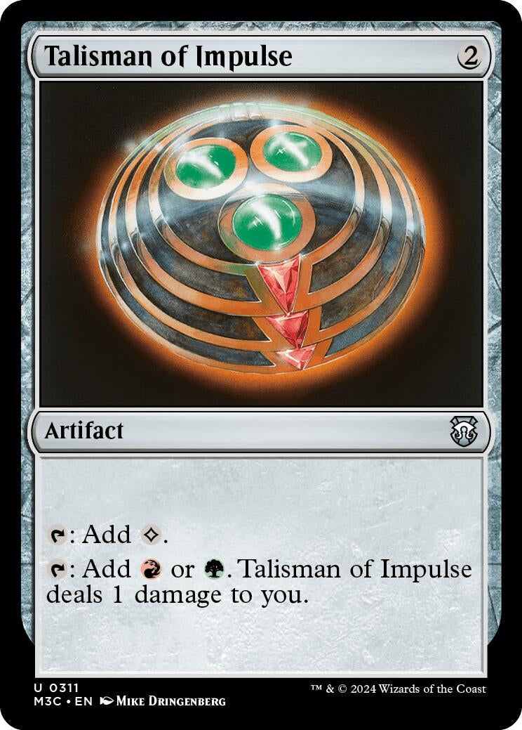 Talisman of Impulse (311) (M3C)