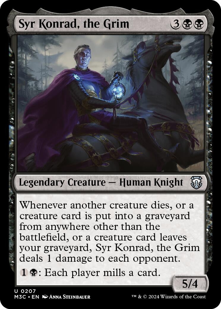 Syr Konrad, the Grim (Ripple Foil) (207) (M3C)