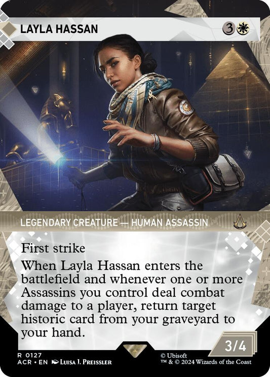 Layla Hassan (Showcase) (127) (Universes Beyond: Assassin's Creed) (ACR)