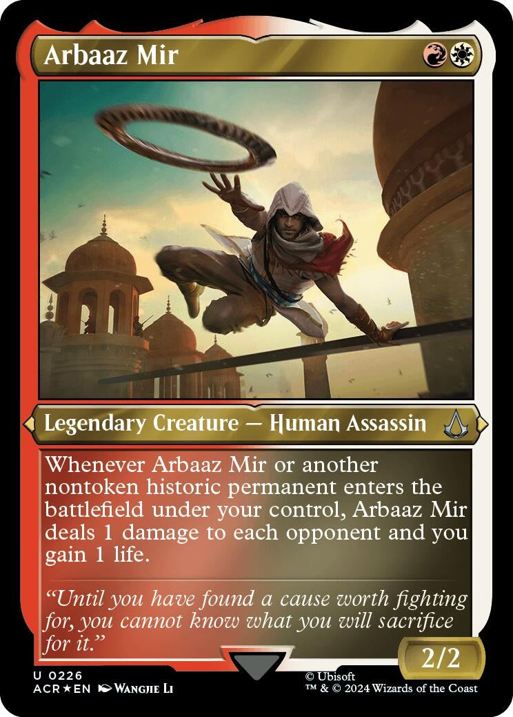 Arbaaz Mir (Foil Etched) (226) (Universes Beyond: Assassin's Creed) (ACR)
