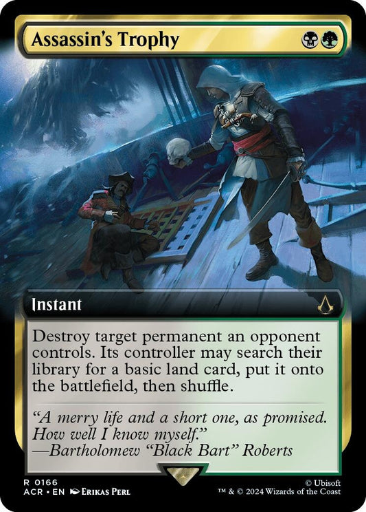 Assassin's Trophy (Extended Art) (166) (Universes Beyond: Assassin's Creed) (ACR)