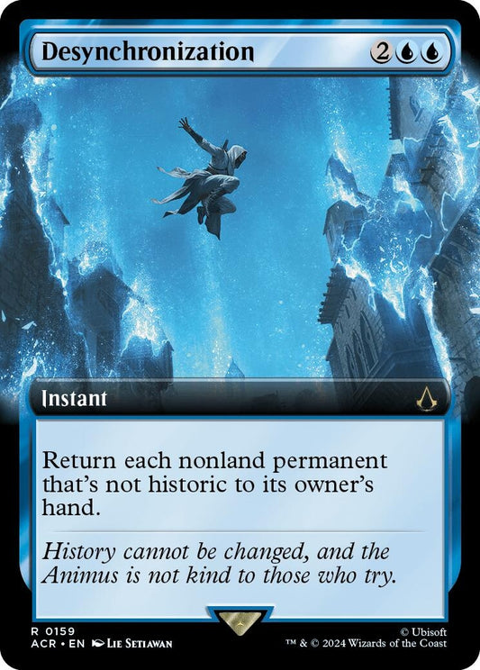 Desynchronization (Extended Art) (159) (Universes Beyond: Assassin's Creed) (ACR)