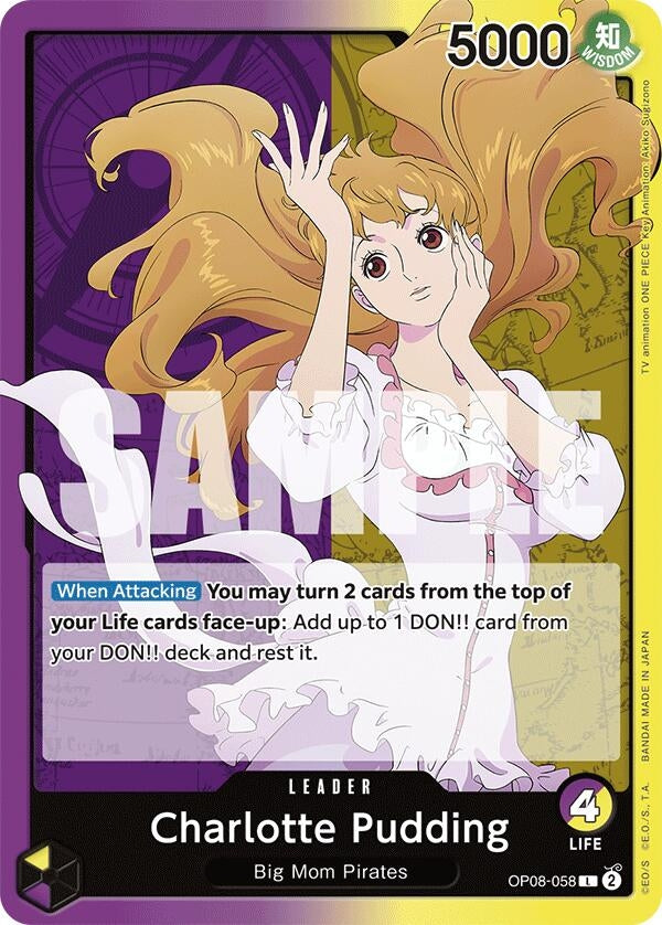 Charlotte Pudding (058) (OP08-058) (OP08)