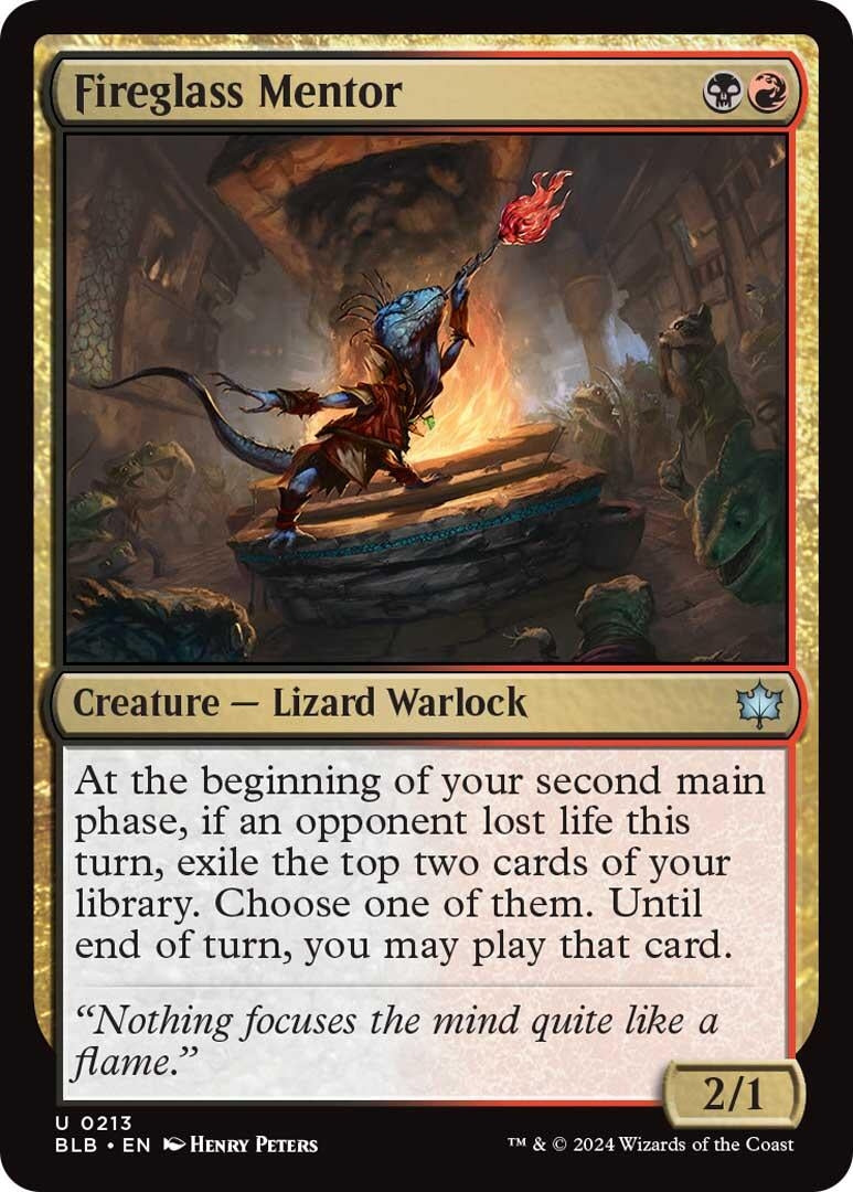 Fireglass Mentor (213) (BLB)