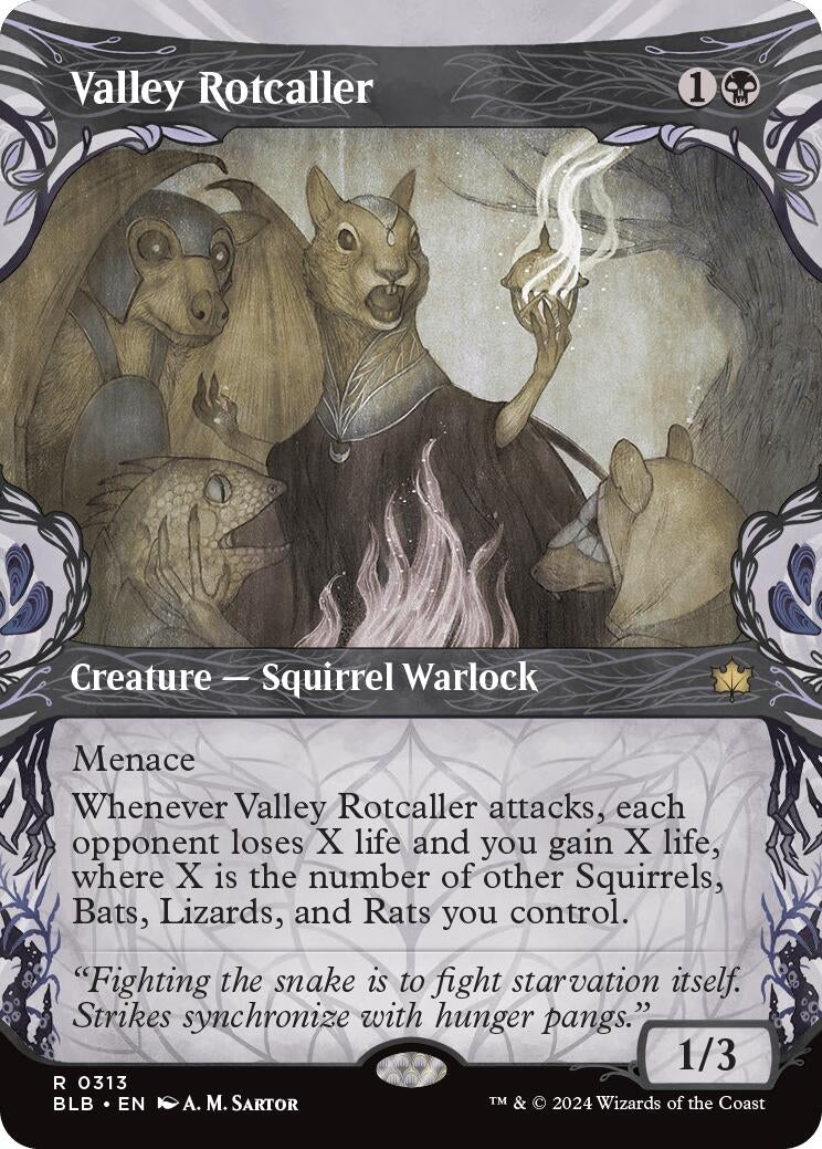 Valley Rotcaller (Showcase) (313) (BLB)