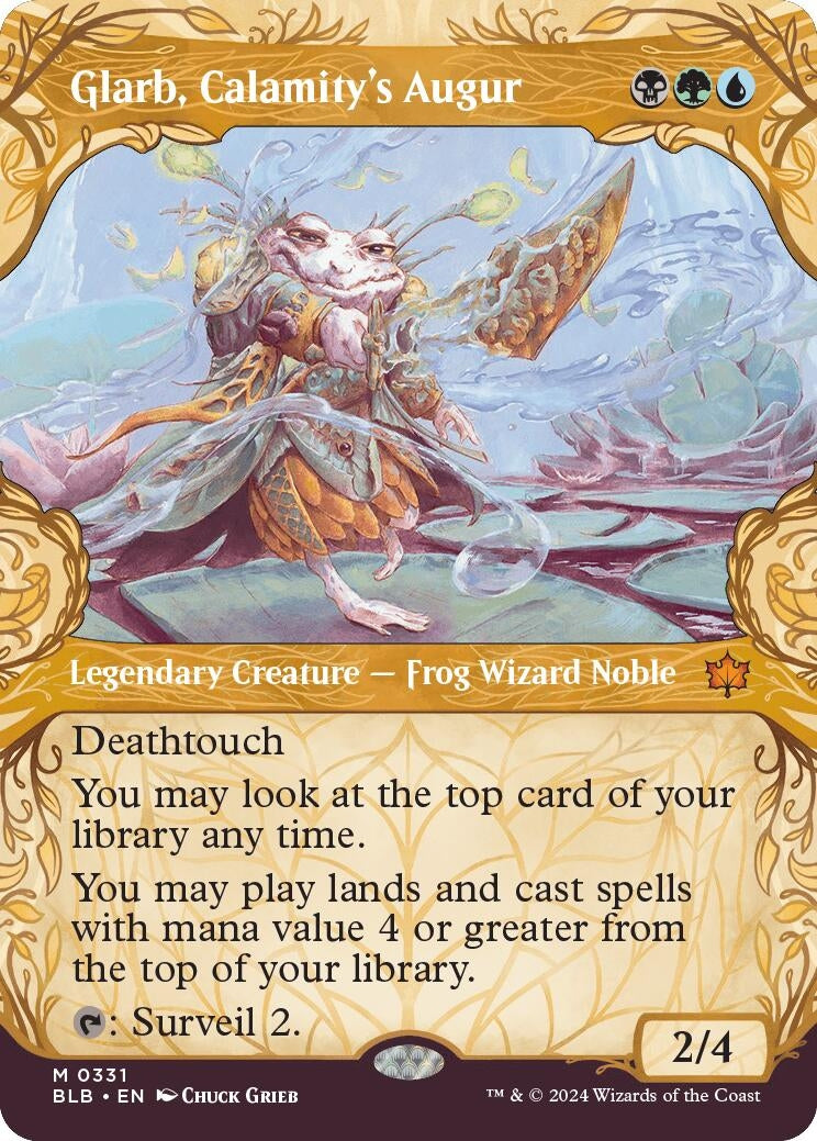 Glarb, Calamity's Augur (Showcase) (331) (BLB)