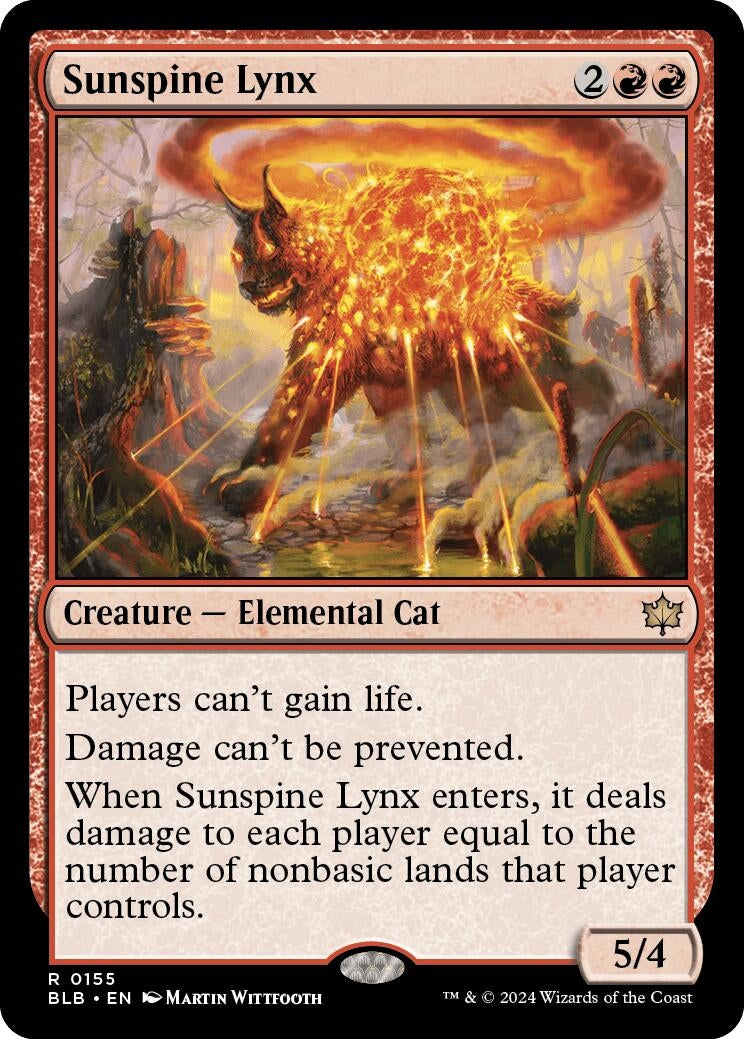 Sunspine Lynx (155) (BLB)
