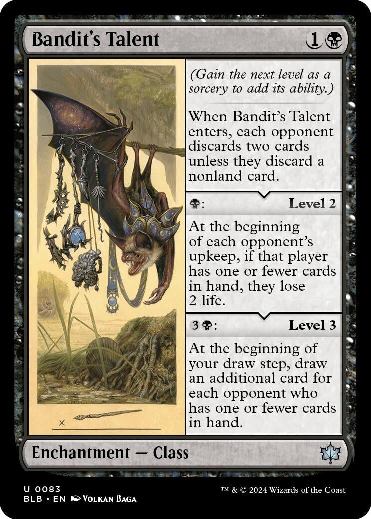 Bandit's Talent (83) (BLB)