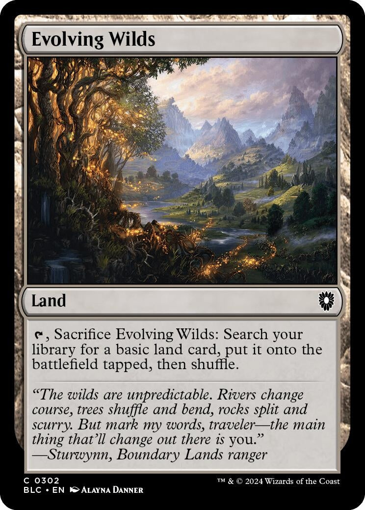 Evolving Wilds (302) (BLC)