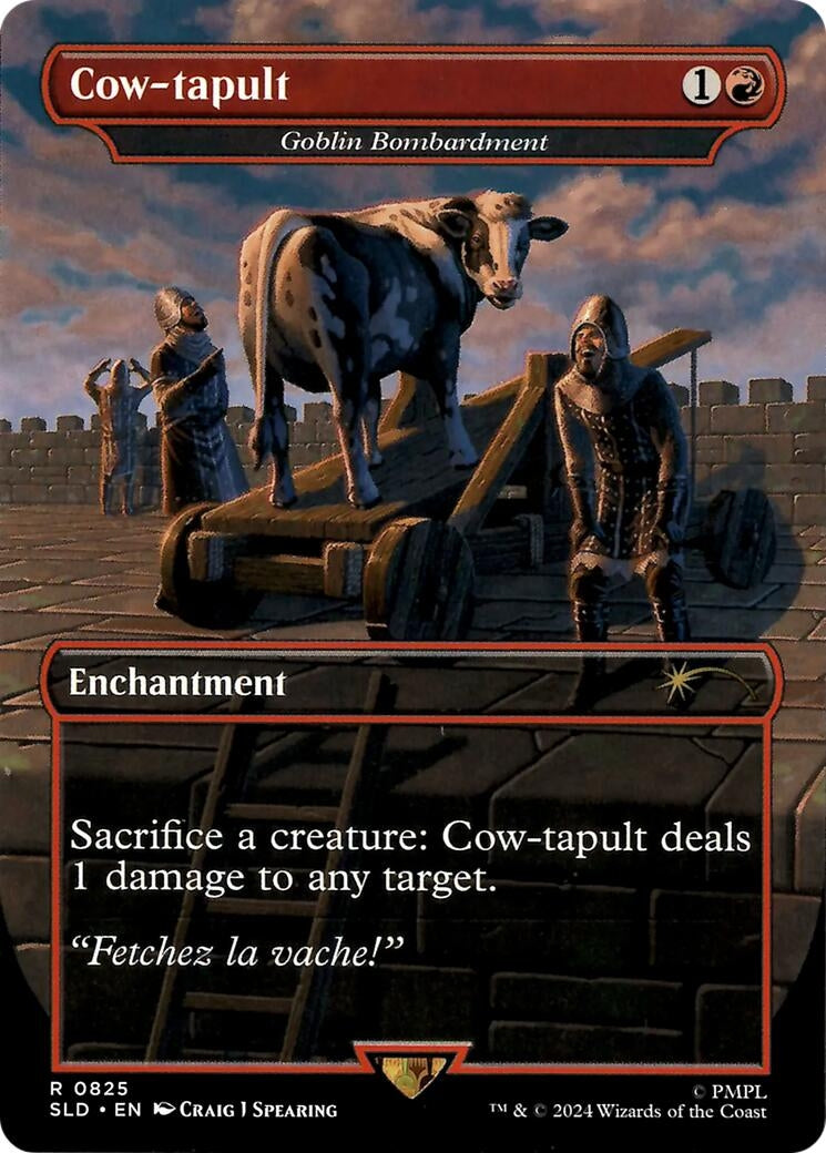 Cow-tapult - Goblin Bombardment (825) (SLD)