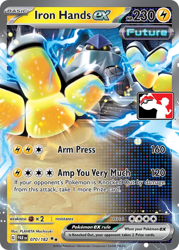 Iron Hands ex (070/182) (Prize Pack Series Cards)