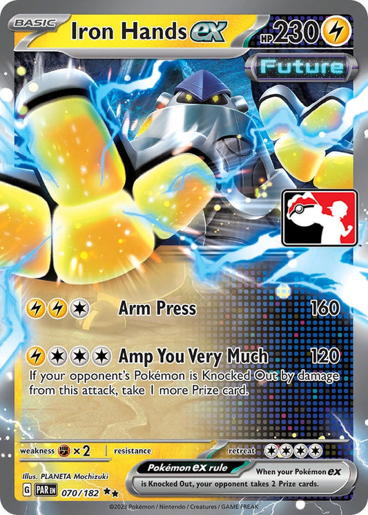 Iron Hands ex (070/182) (Prize Pack Series Cards)