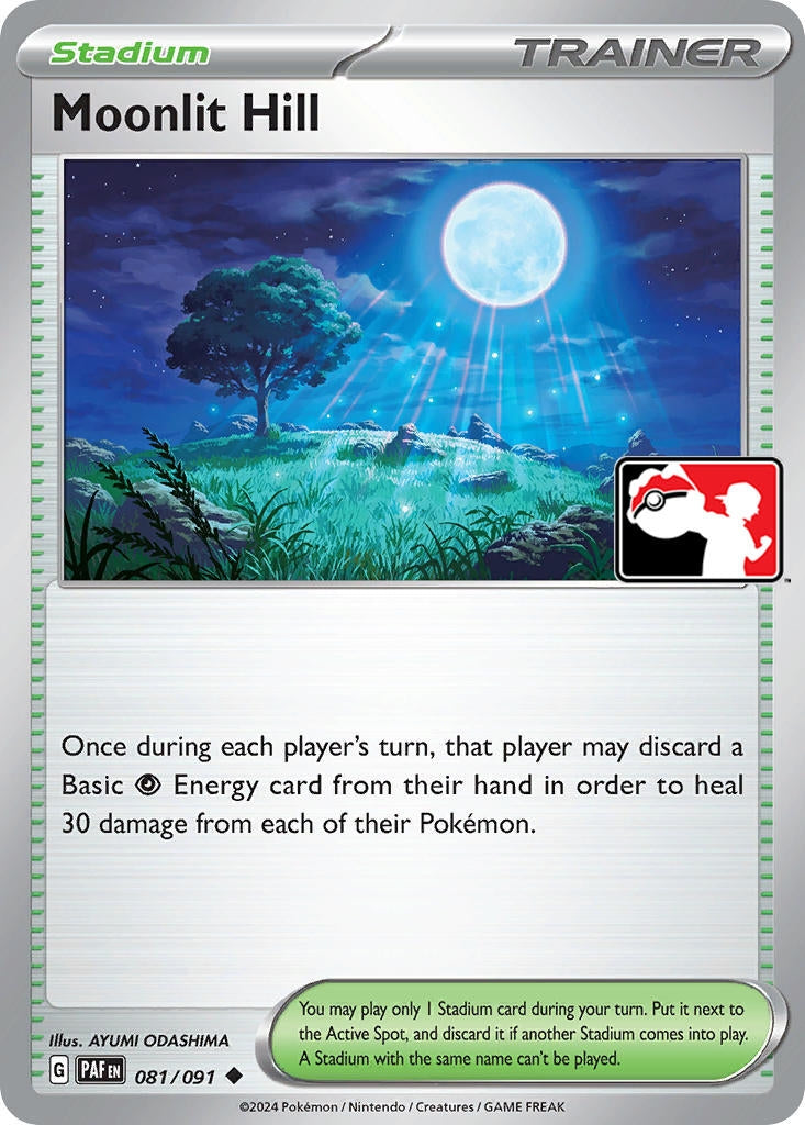 Moonlit Hill (081/091) (Prize Pack Series Cards)