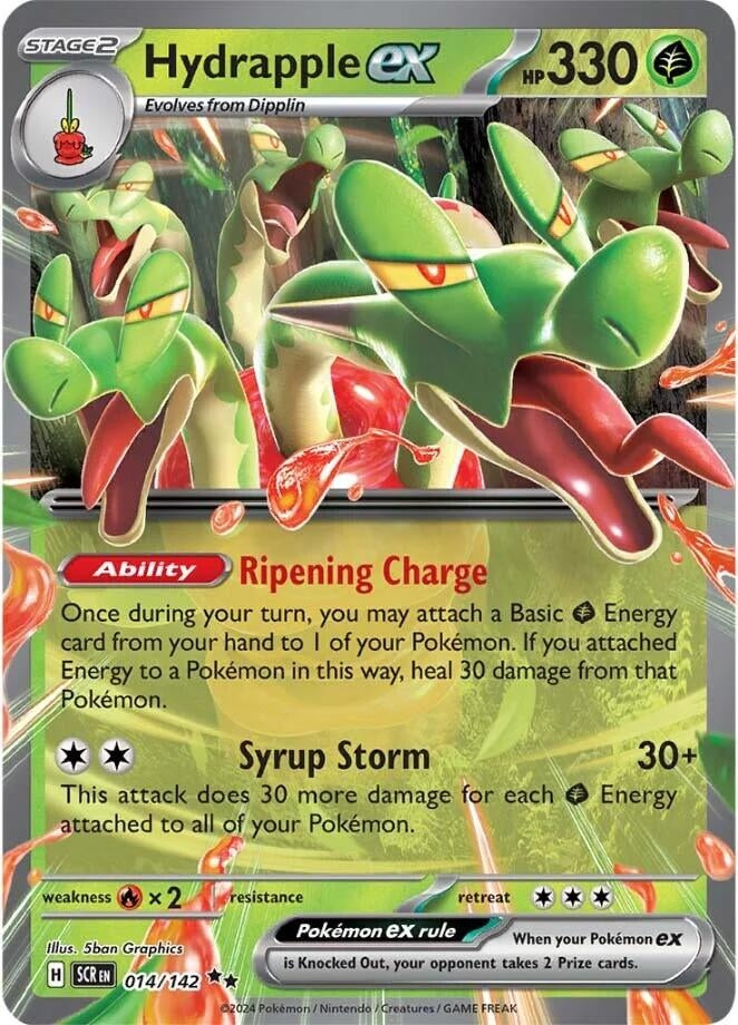 Hydrapple ex (014/142) (SCR)